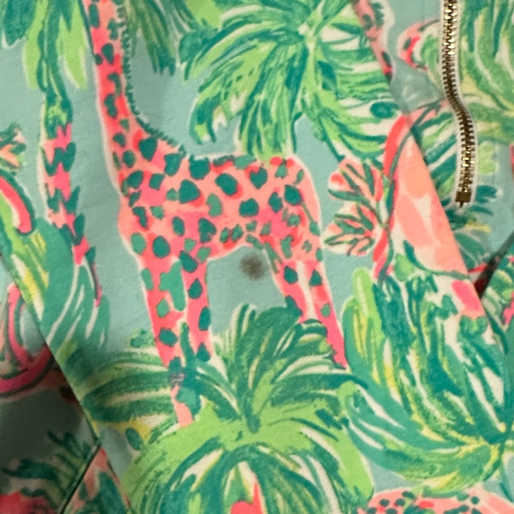 Lilly Pulitzer Vibrant Patterned skipper  jacket set of 3 Size M - Picture 3 of 6